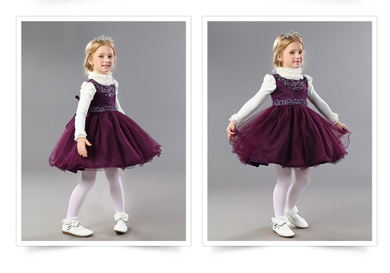 Robes pour fille en nylon - Ref 2046421 Image 17