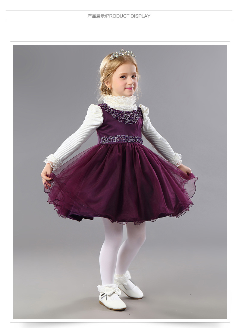 Robes pour fille en nylon - Ref 2046421 Image 14