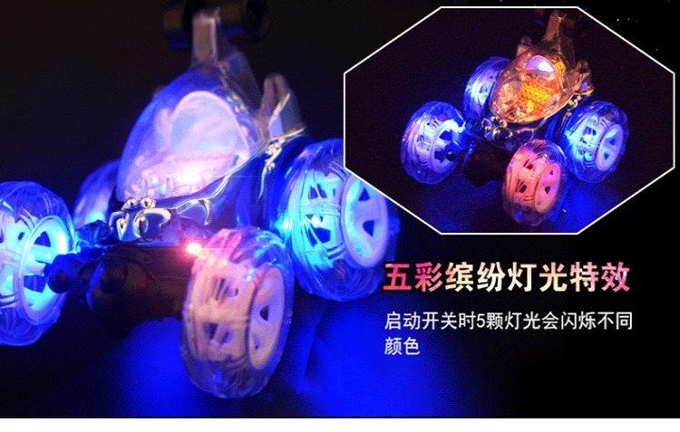 Heo lộn xộn xe đồ chơi điều khiển từ xa lật xe trẻ em đóng thế xe sạc thưởng cho bé trai và bé gái quà tặng sinh nhật đồ chơi xếp hình cho bé
