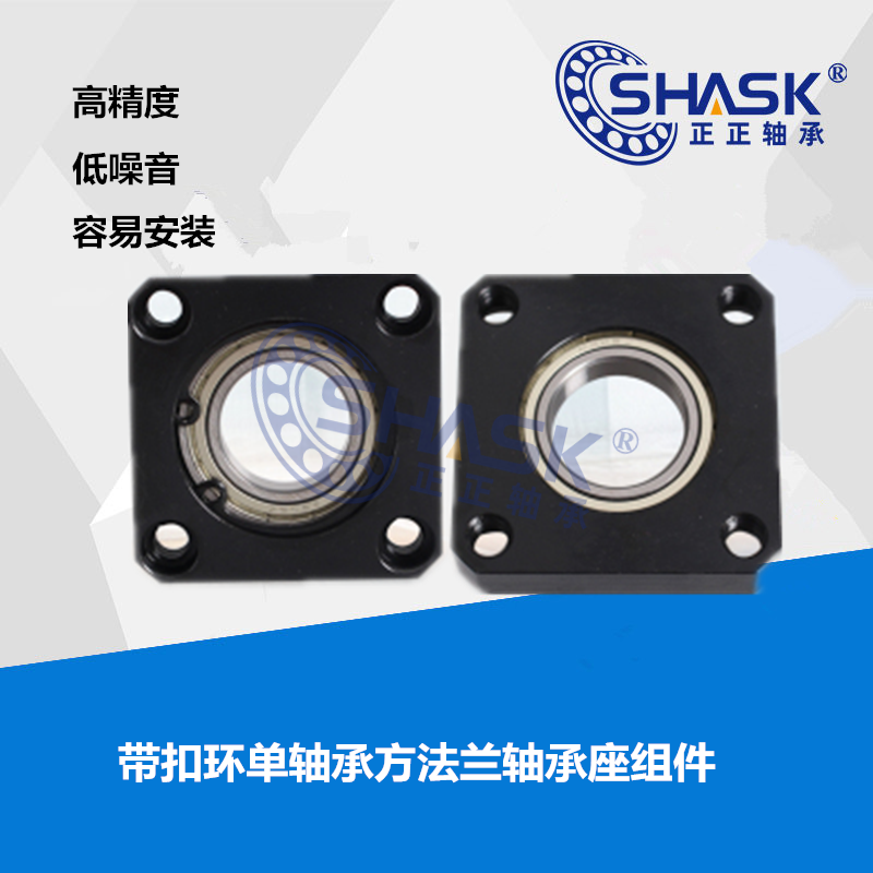 With buckle ring single bearing square flange BGSA BASA SBSA BGSA BGSA 6805 6905 ZZ