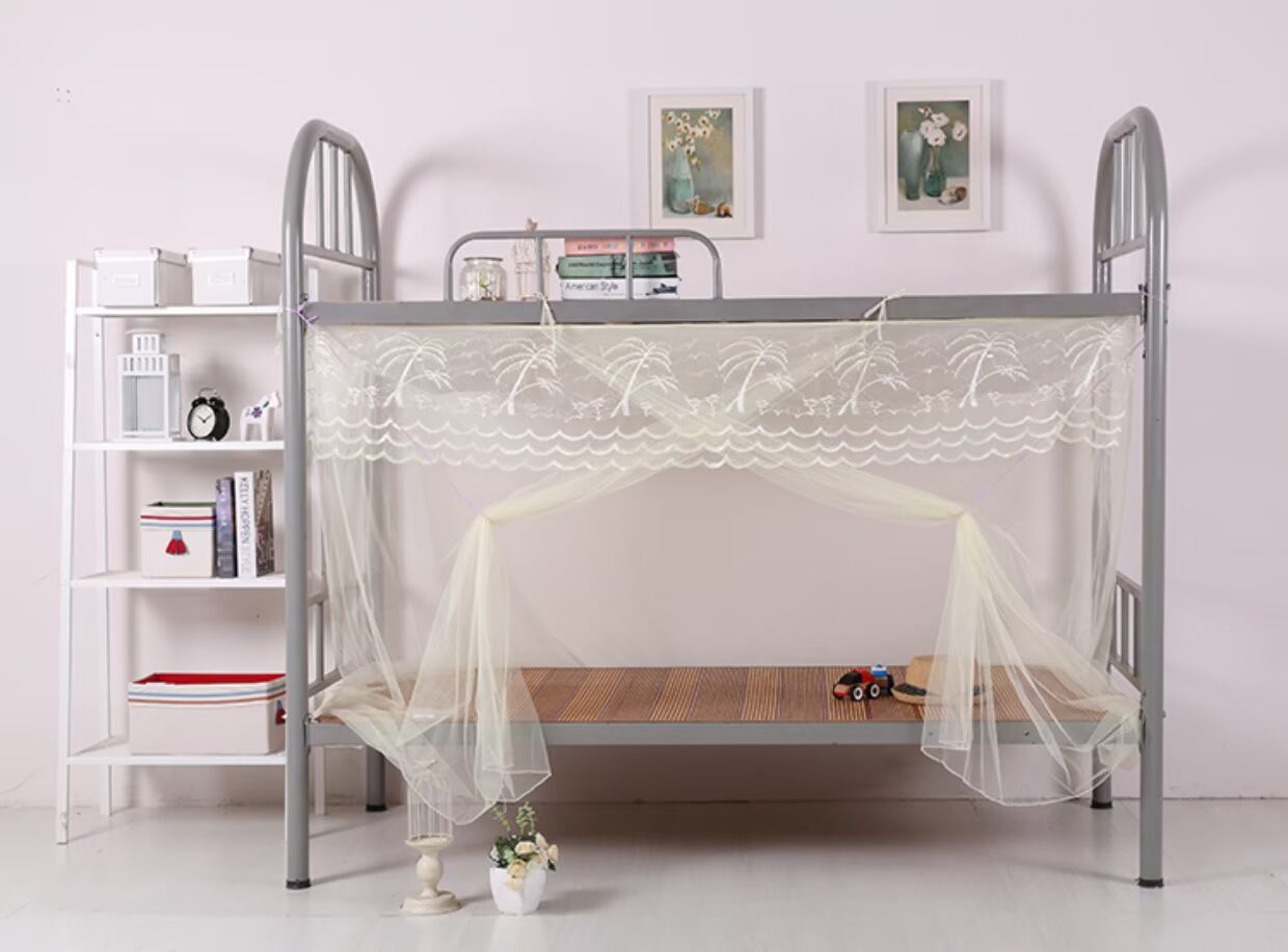 Bụi lưới màn chống muỗi sinh mã hóa ký túc xá mũ giường tầng phòng ngủ căn hộ đầu một mét /1.2M/1.5 - Lưới chống muỗi mẫu màn ngủ đẹp