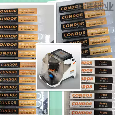 Vulture 007 size CNC machine original end mill guide pin XC-MINI car key copy machine with key probe