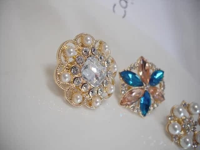 Broche en Alliage argent plaqué or - Ref 1178672 Image 12