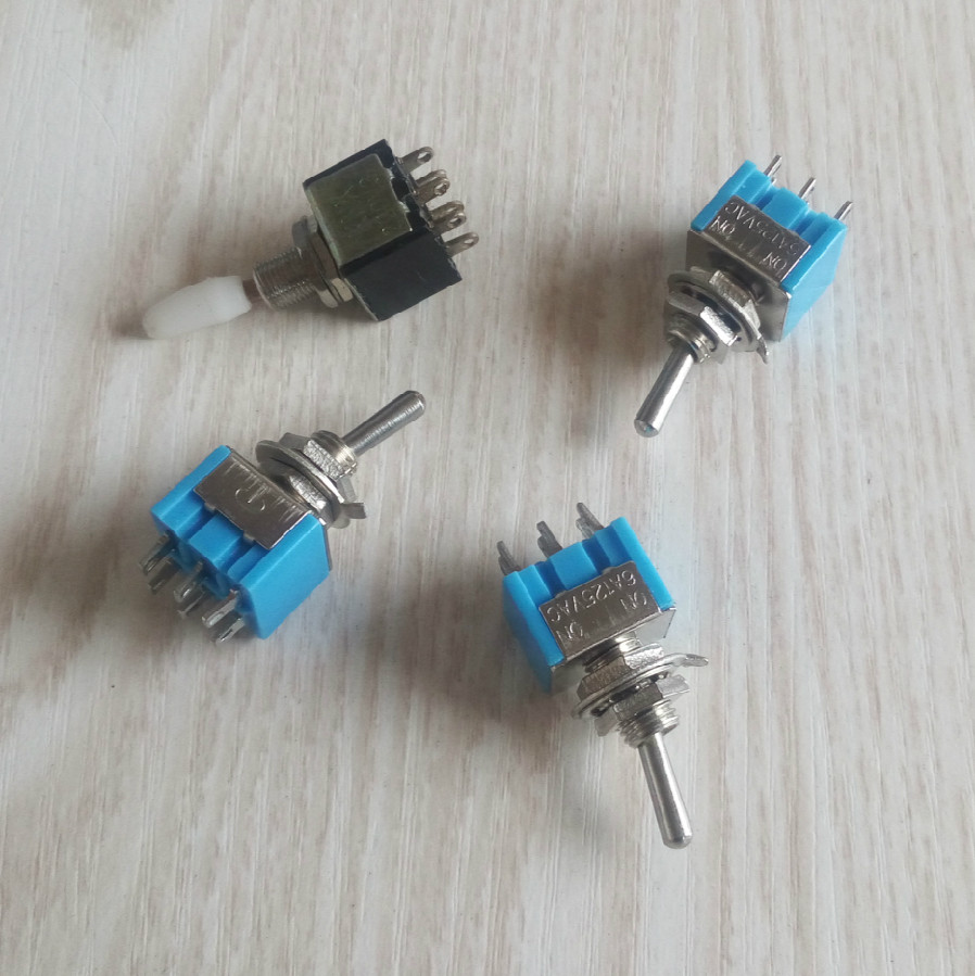 Button Dial Switch MTS 202 3A 250V Two - leg Six - leg