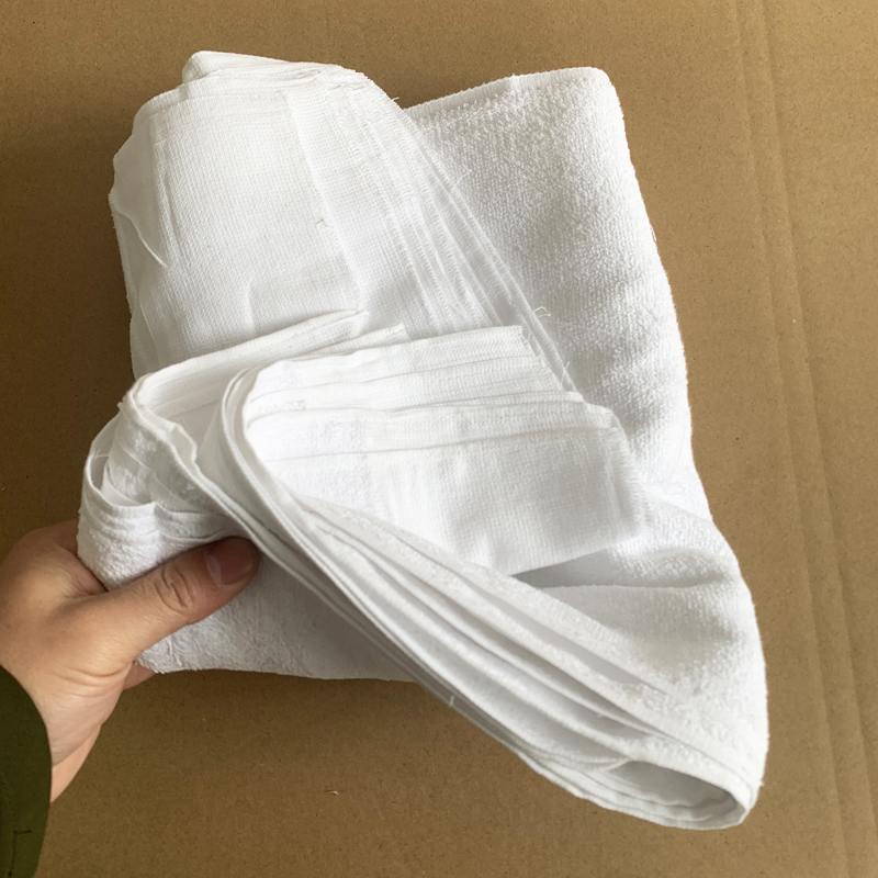 Old white towel pure cotton new towel suction easy to dry and durable really good