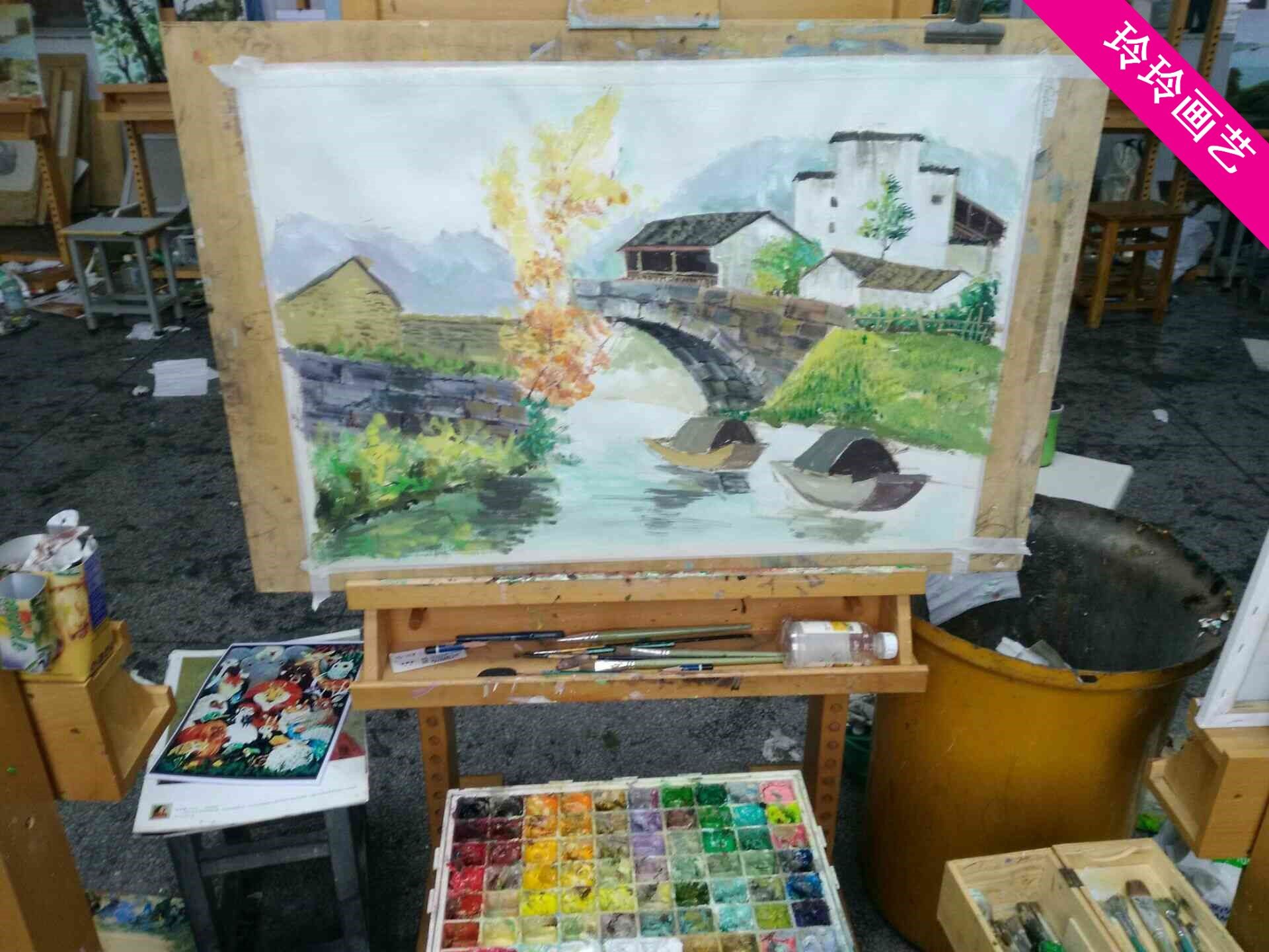 Gouache landscape painting generation painting gouache painting finished still life gouache still life painting watercolor painting Still Life color painting