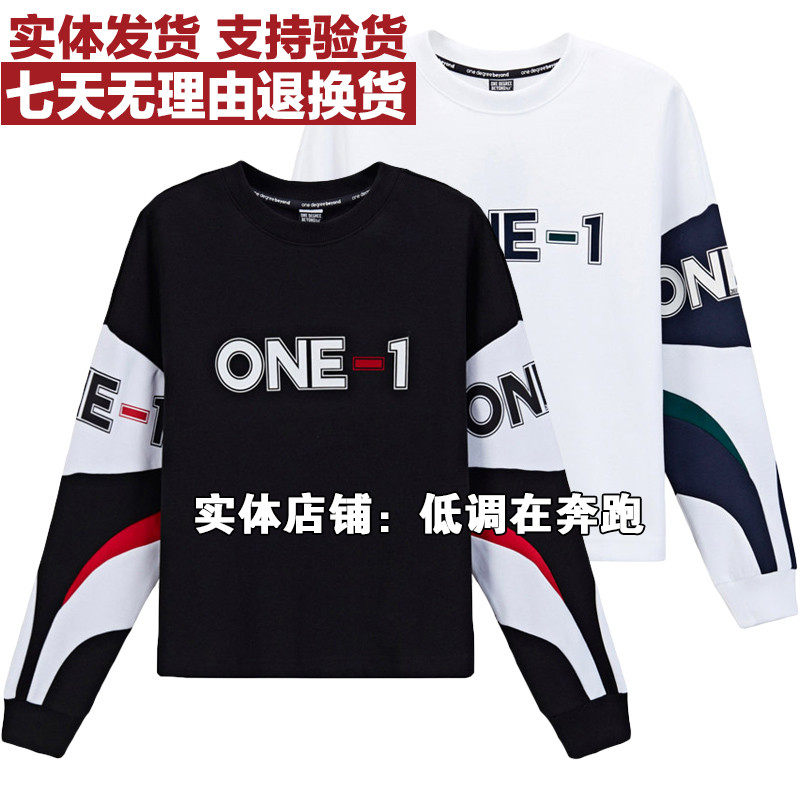 361 women's pullover casual top women's new spring and autumn models stitching hit color casual long-sleeved shirt 56I939859