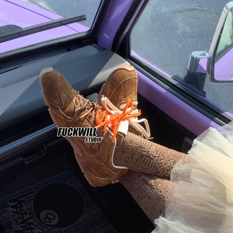 【Custom Design】New Miu Collaboration Nb530 Retro German Training Shoes for Women, Casual Height-Increasing Shoes for Men, Forrest Gump Style