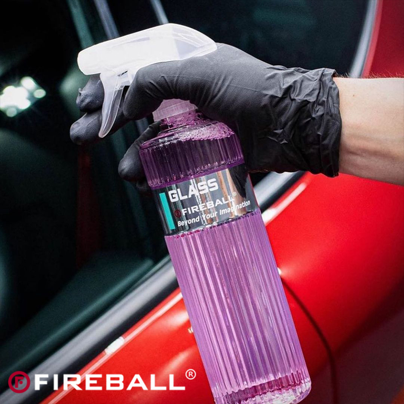 Fireball Fireball Glass Glass Cleaner for Front Windshield with Citrus Scent, Ammonia-Free, Can Be Used Inside and Outside