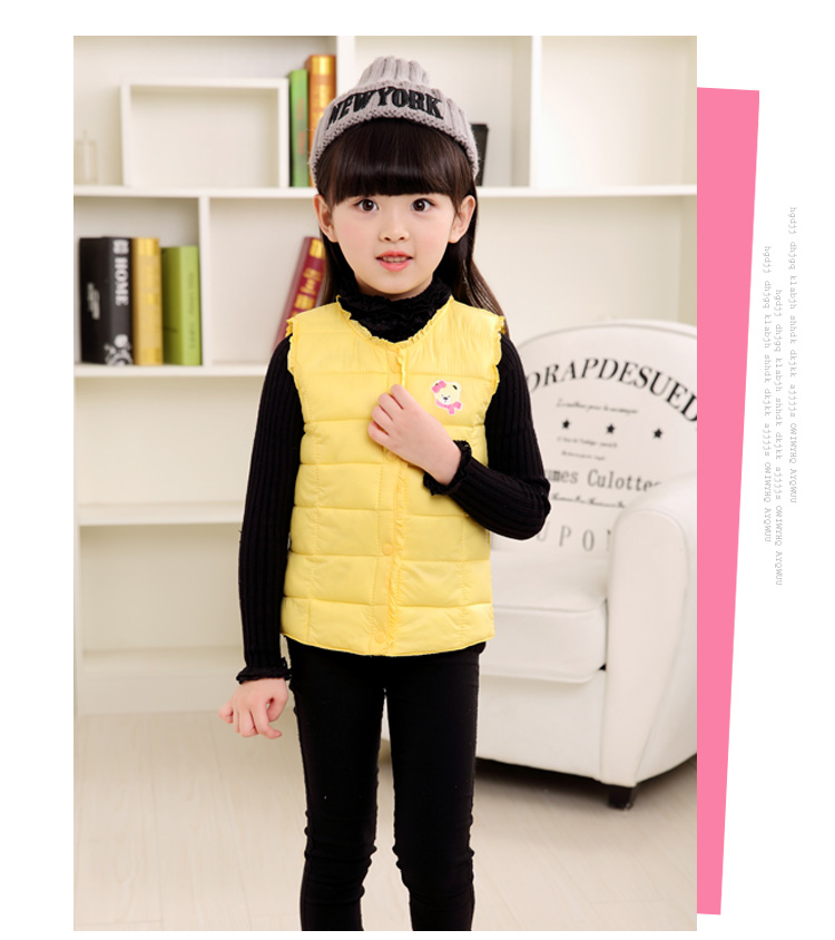 Gilet fille en polyester - Ref 2071147 Image 14