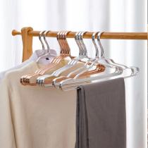 Aluminum Alloy Hanger Home Wardrobe No Drum Kit No-scratched clothes brace Space aluminum clothes hanger Stainless Steel Non-slip Clothes Hang