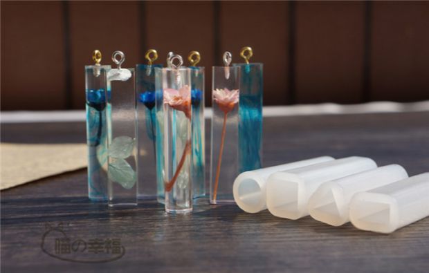 Phiên bản nâng cấp Khuôn Epoxy Khuôn silicon không mài mòn Khuôn lốp hình chữ nhật dài - Tự làm khuôn nướng khuon banh khot