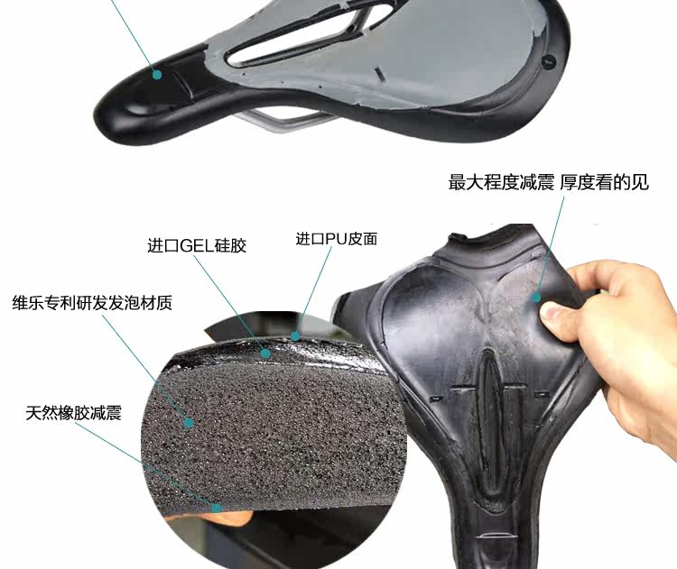 Selle de vélo Mountain Bike VELO - Ref 2359431 Image 35