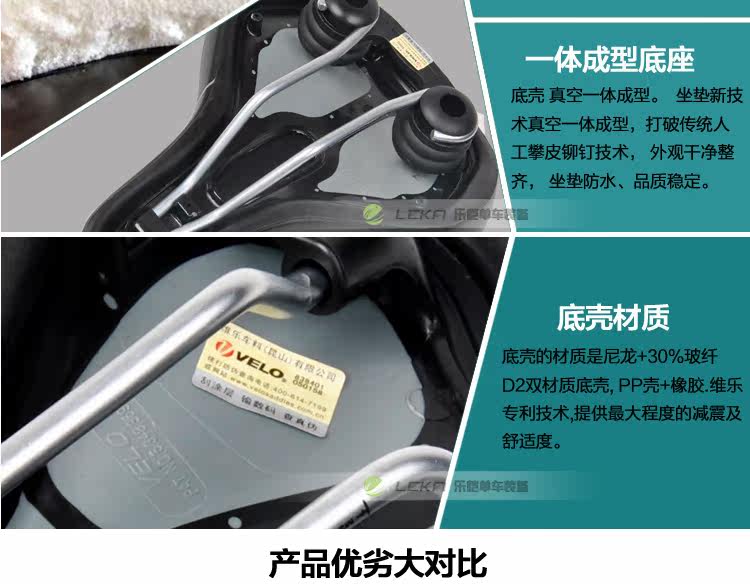 Selle de vélo Mountain Bike VELO - Ref 2359432 Image 36