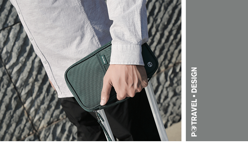 Визитница 出国旅行防水证件收纳包机票夹随身便携rfid防盗多功能卡包护照包 Potravel. design