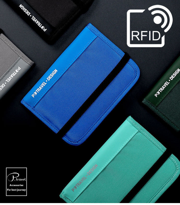 Визитница 证件收纳包便携随身多功能护照包旅行防水防盗挂脖斜跨出国随身包 Potravel. design