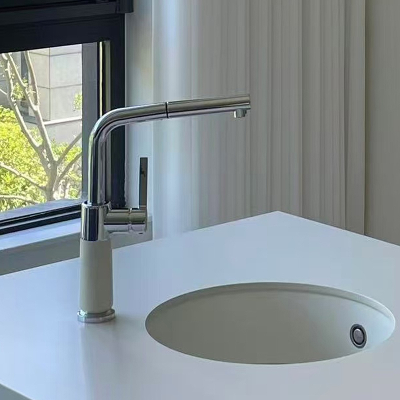 [Clearance Sale] Original Lead-Free Copper Kitchen Pull-Out Hot and Cold Faucet