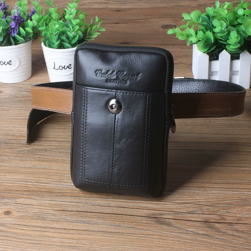 Apple, iPhone7, коралловый кожаный ремень, поясная сумка, из натуральной кожи, 5.5 дюймов, 5.7 дюймов, 6 дюймов, 6.3 дюймов, 7plus