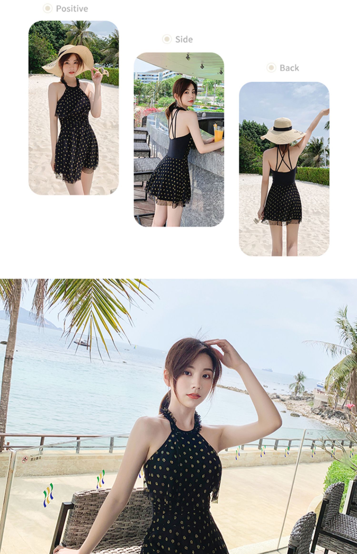 Áo tắm nữ giảm béo bụng 2019 mới gợi cảm của Hàn Quốc váy gió một mảnh bảo thủ tập hợp đồ bơi cỡ lớn - Bộ đồ bơi One Piece đồ bơi liền thân dài tay