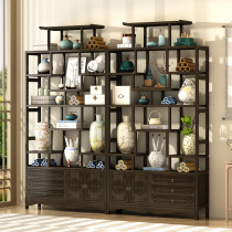 Bogu Shelf Chinese-style Doloft Wine Cabinet Rack Living-room Partition Display Shelve non-solid wood Antique Pendulum cabinet Bookshelf