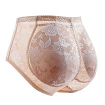 Rich butt fake butt artifact mid-waist hip hip hip summer belly hip panty women breathable thin section incognito invisible