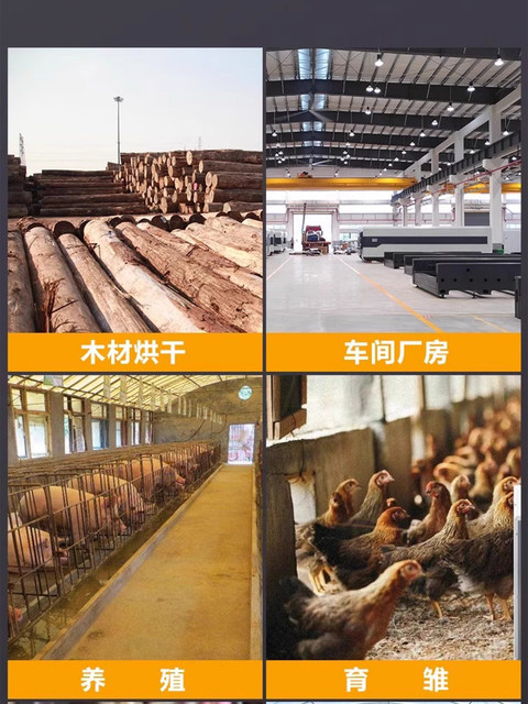 Electric Heater with High Power, Small Steel Heater, Fast Heating Fan, Air Cannon Heater, Dryer, Industrial Heating Stove