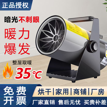 Electric Heater, High-Power Warm Air Blower, Air Heater, Air Heating Dryer, Industrial Graphene Stove, Waterproof