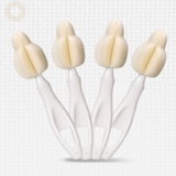 日康 Поролоновый гигиенический универсальный ершик для бутылочки, широкое горлышко