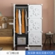 Tủ quần áo đơn giản tủ quần áo vải gỗ phòng ngủ lắp ráp nền kinh tế ký túc xá treo lưu trữ tủ quần áo tủ quần áo trẻ em bằng nhựa của - Buồng tủ quần áo 2 cánh