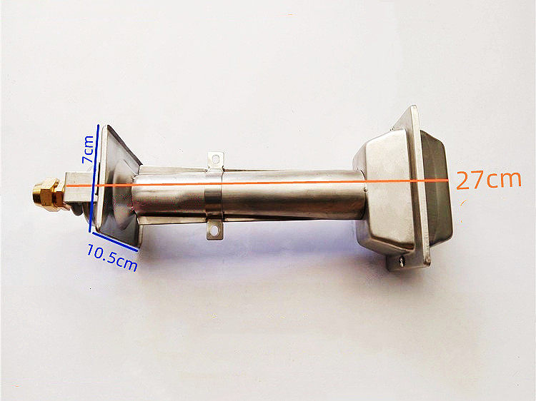 Commercial Cookware Accessories Steam Cabinet Furnace End Stainless Steel Torch Furnace End Jet Furnace End Natural Wind head-Taobao