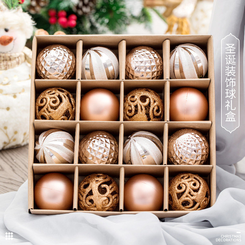 Christmas decorations Ball Pendant Gift Box Dress Ball Christmas Tree Decorations Christmas Ball Package Jersey Christmas Decorations