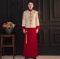 Бордовая юбка, цвета шампанского