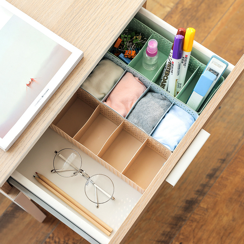 Underwear storage box drawer type wardrobe dormitory student three-in-one underwear socks bra box finishing box