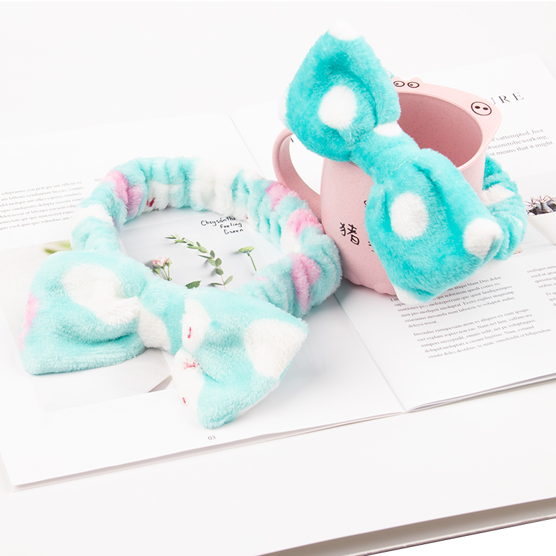 South Korean headgear Cute Cat Cute Cat Hair Stirrup Adhesive Style Wash Face Brief Lunar Subreddit Wide Side Magic Patch Net Red Beam Hair