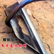 Expanded manganese steel thickened/hollowed design new hoe