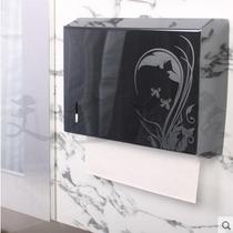 Yegao stainless steel paper box toilet wall-mounted toilet tissue rack waterproof paper drawing rack large roll tissue box