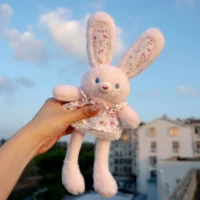 Розовый, в цветочек