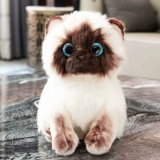 Реалистичная плюшевая игрушка, милая детская тряпичная кукла, котенок, кот, подарок на день рождения