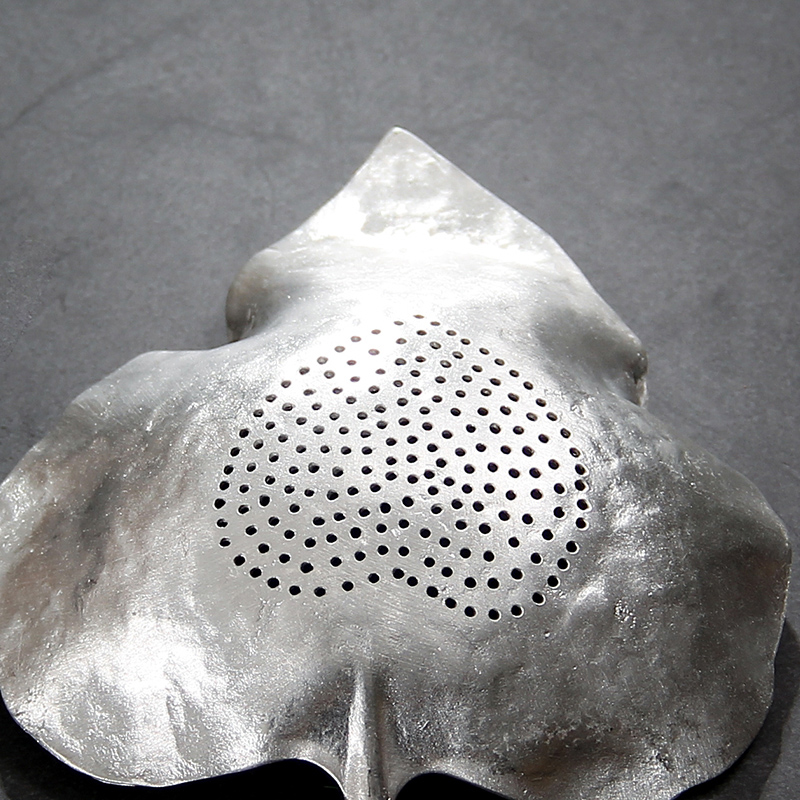 JiaXin tin tea hand hammer) filter the tea leaves filter filter creative kung fu tea tea accessories