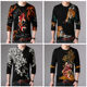 Sweater thin men's animal print sweater