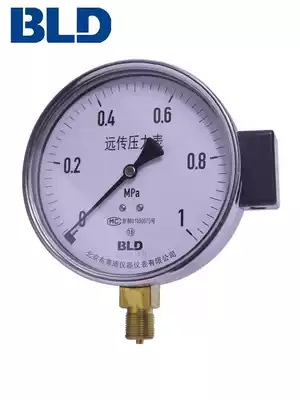 Beijing Brady resistance remote transmission YTZ150 constant voltage water supply inverter special vacuum anti-corrosion pressure gauge hot sale