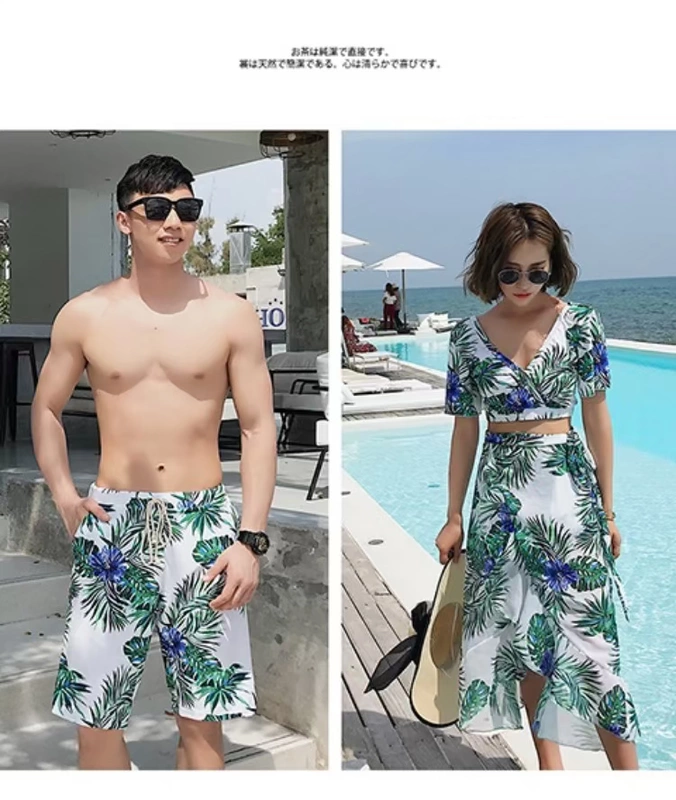 Bộ đồ bơi đôi 2018 mới của Hàn Quốc - Vài đồ bơi 	đồ đôi tắm biển đẹp