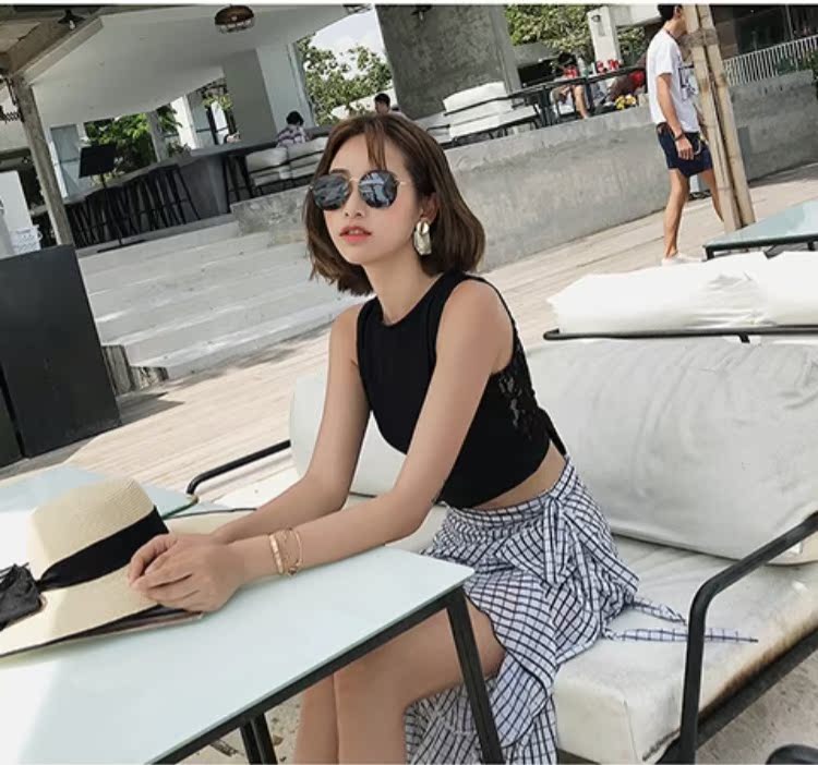 Bộ đồ bơi liền thân 2018 mẫu mới của Hàn Quốc mẫu đôi nữ chia ba mảnh quần lửng nam đi biển mùa xuân nóng bỏng - Vài đồ bơi đồ đi biển cho cặp đôi