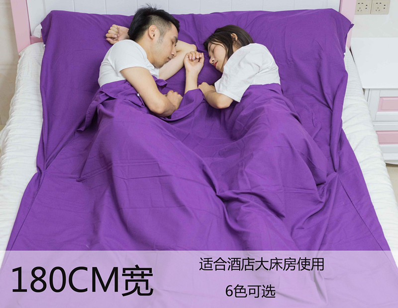 Duy nhất túi ngủ khách sạn khách sạn tấm cách ly du lịch du lịch đôi bẩn quilt cover siêu nhẹ xách tay cotton túi ngủ