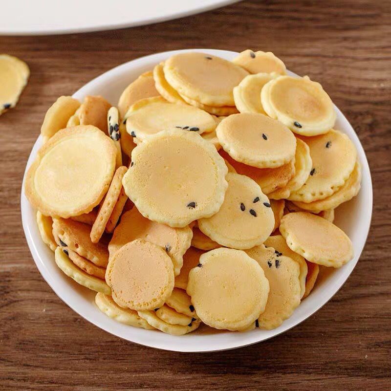 200g plaid pancakes Huffles small cakes crisp and tasty snack snack casual bulk