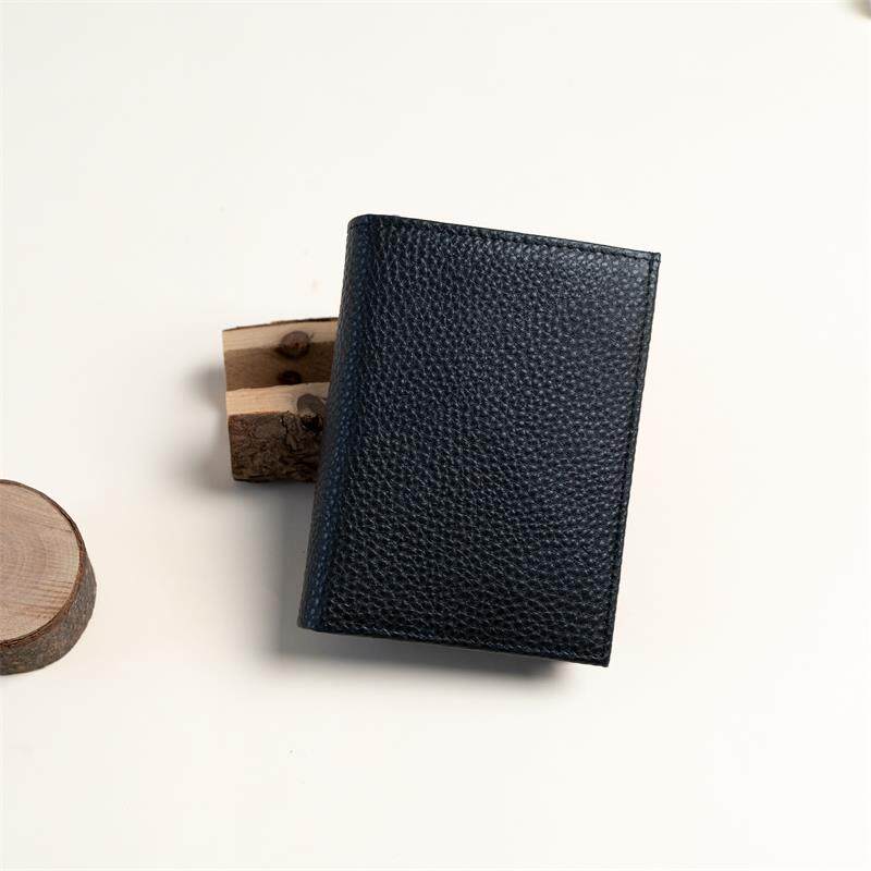 New Head Layer Cow Leather Genuine Leather Card Bag Men's Card Clip With Zero Money Key Documents Bag Universal Cardpocket Wallet