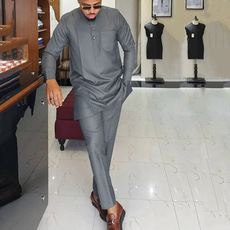 Разные костюмы 2022非洲风男士休闲套装african men's fashion two
