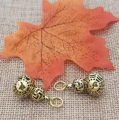 Brass gossip gourd pendant evil brass pendant gossip gourd pendant gourd keychain jewelry accessories