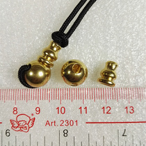 12MM brass Tibetan bracelet bracelet hand string DIY accessories material tee copper head 10 sets to send a set