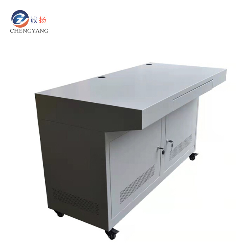 Chengyang Command Center Monitoring Operation Table Dual-Link Dispatch Desk Thickening Console Steel Landing Bench-Taobao